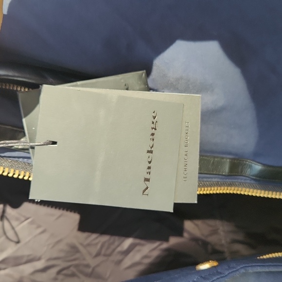 Blue Mackage Winter Jacket Medium - Picture 13 of 13